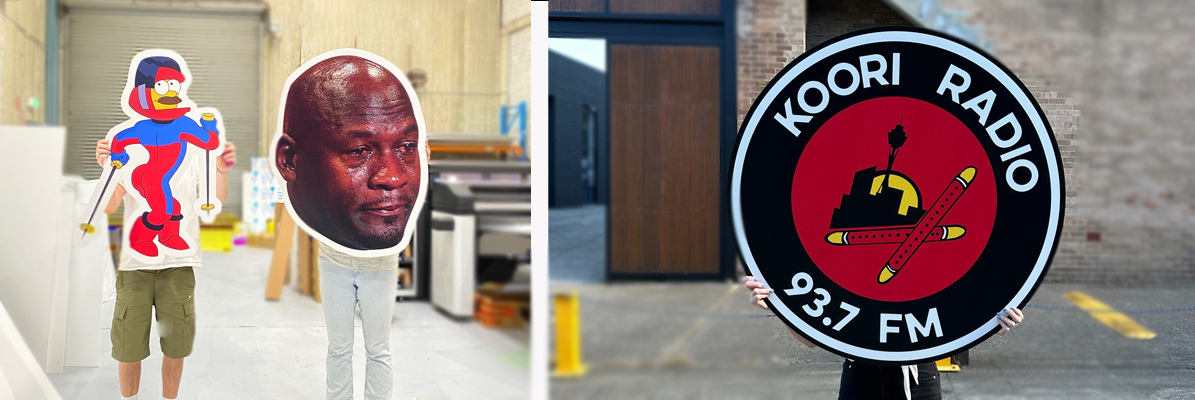 Profile cut Foam Board